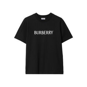 Burberry Women Logo Cotton T-Shirt